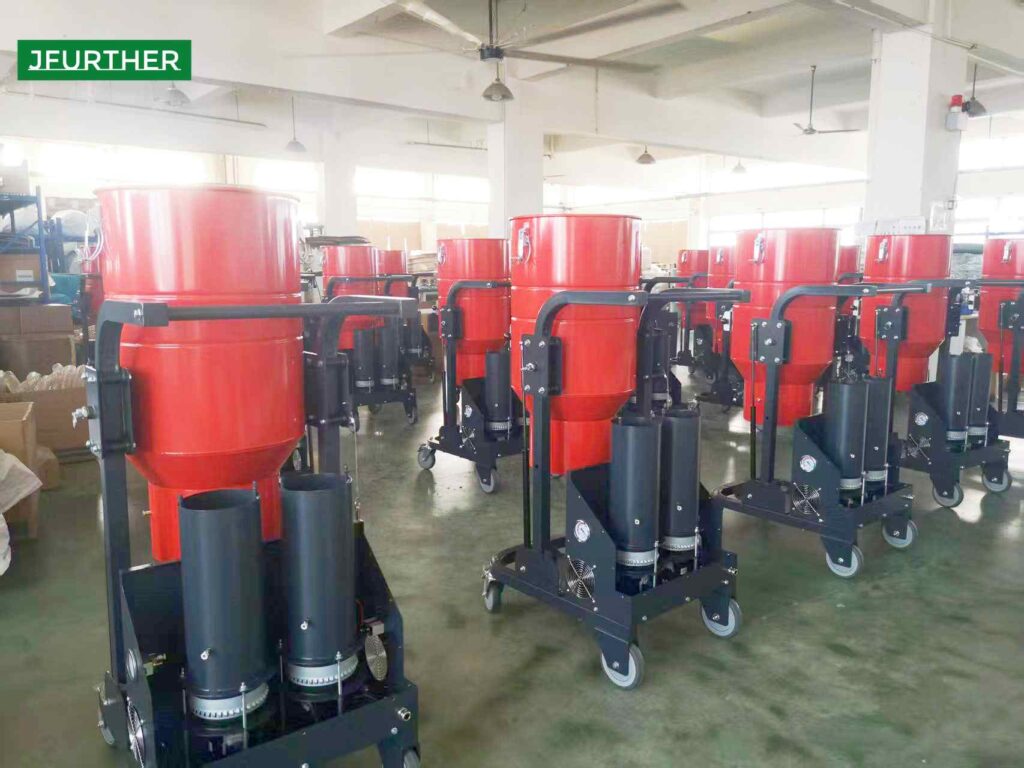 HEPA industrial dust extractor